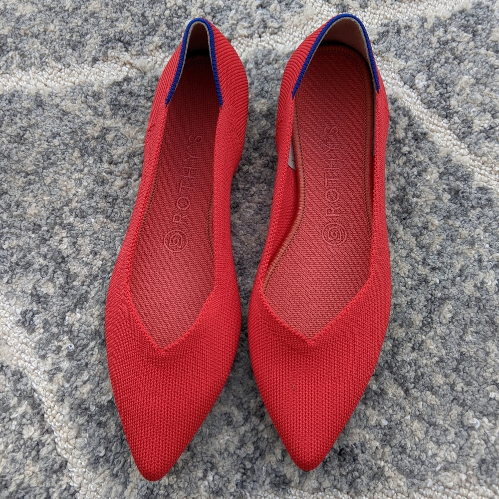 ROTHY'S THE POINT WOMEN'S FLATS SHOES